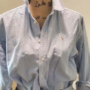 Blue Oxford shirt